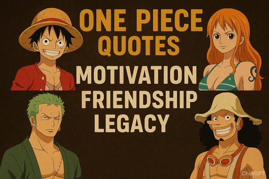 One Piece Quotes: Motivation, Friendship, Freedom, and Legacy wallpaper