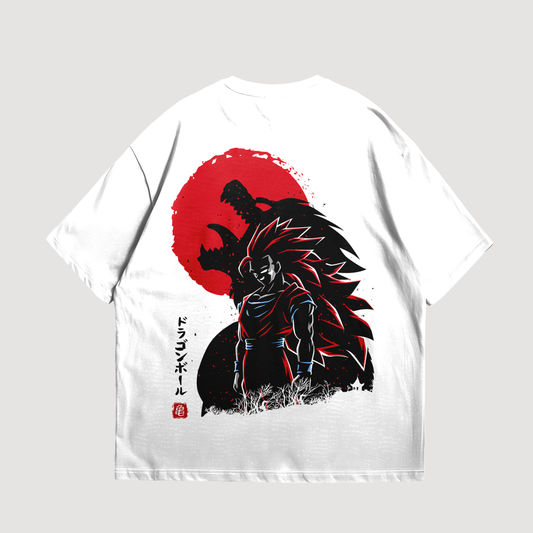 Goku SSJ3 Japan Edition | MonoGod Oversized T-Shirt